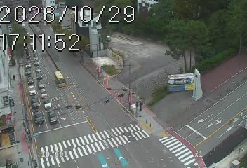 釜山機械工業高等學校三岔路口