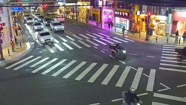 廣安里海水浴場交叉路口