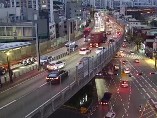 開琴初等學校三岔路口