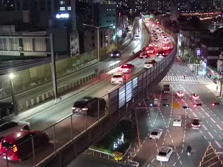 開琴初等學校三岔路口