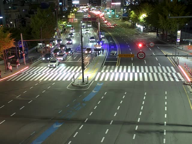 釜山教育大學校十字路口教大前