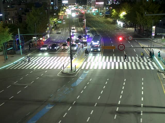 釜山教育大學校十字路口教大前