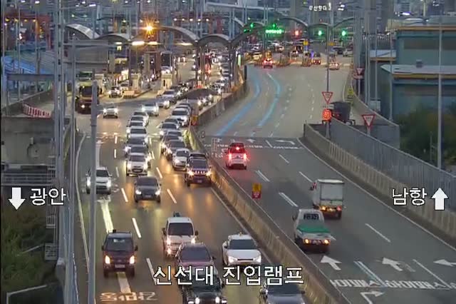 釜山港大橋神仙台碼頭匝道