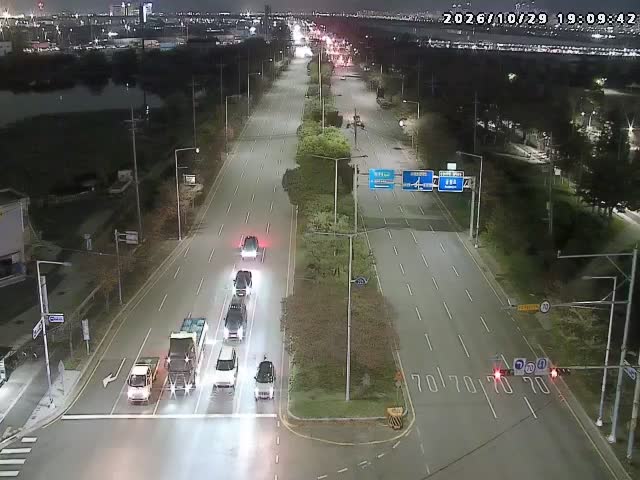 麥島村路口洛東江水邊公園