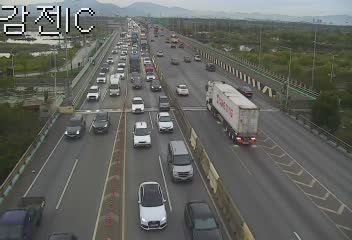 甘田交流道東西高架路