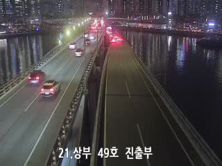 廣安大橋上層49號廣場出口