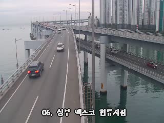 廣安大橋上層BEXCO引道合流處