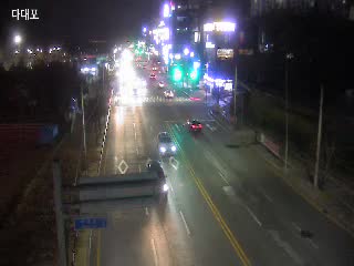 多大浦海水浴場入口路口
