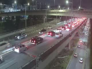 乙淑島大橋沙下端引道