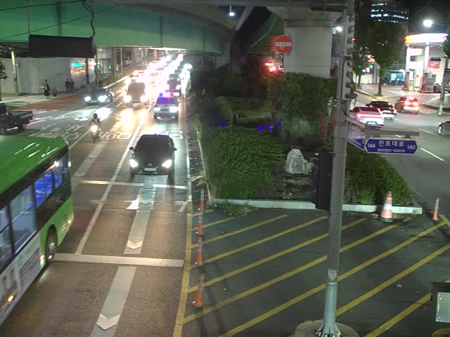 門峴交叉路口釜山鎮區方向