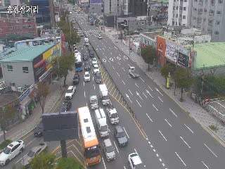 松亭三岔路口松亭海水浴場入口