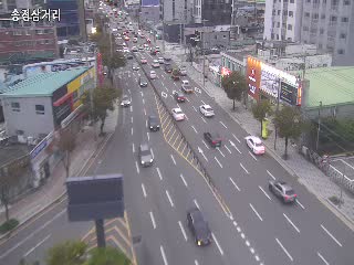松亭三岔路口松亭海水浴場入口
