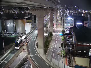 青鶴消防派出所前釜山港大橋影島端