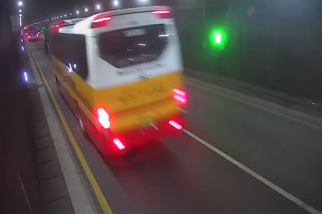 萬德隧道美南方向270公尺處
