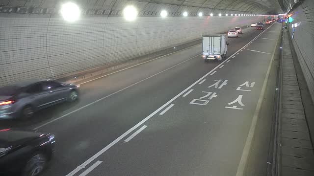 水晶隧道收費站伽倻方向