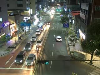 大橋交叉路口影島大橋南端