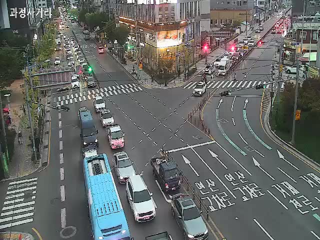 過程交叉路口水營江水邊
