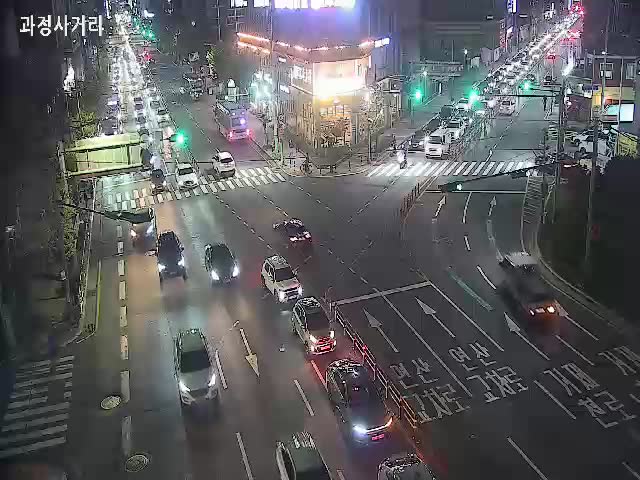 過程交叉路口水營江水邊