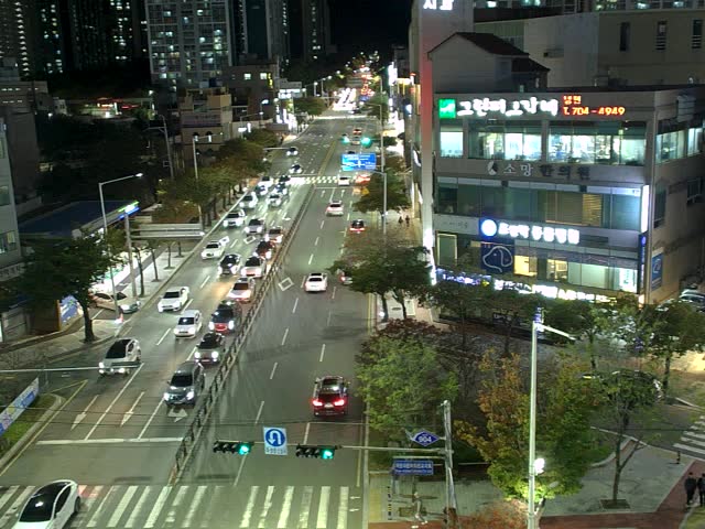 海雲台文化會館前十字路口萇山站
