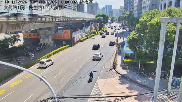 板橋區文化路1段、民生路(下大漢橋)