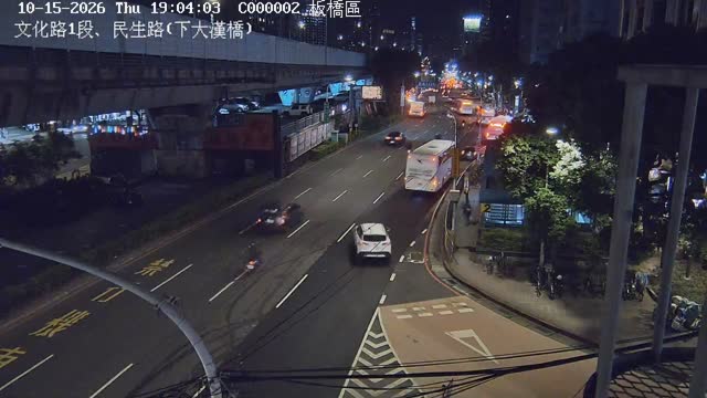 板橋區文化路1段、民生路(下大漢橋)