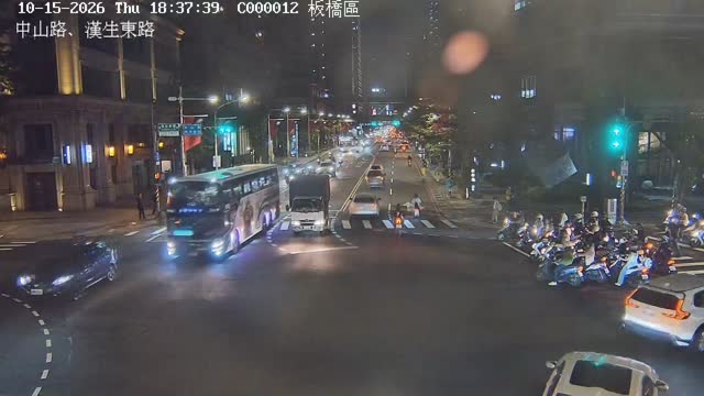 板橋區中山路、漢生東路