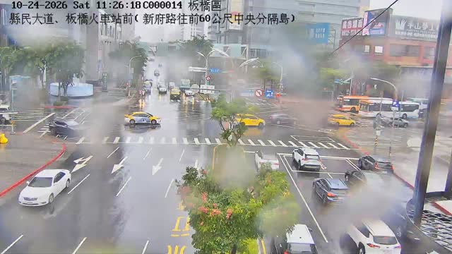 板橋區縣民大道、板橋火車站前(新府路新站路間)
