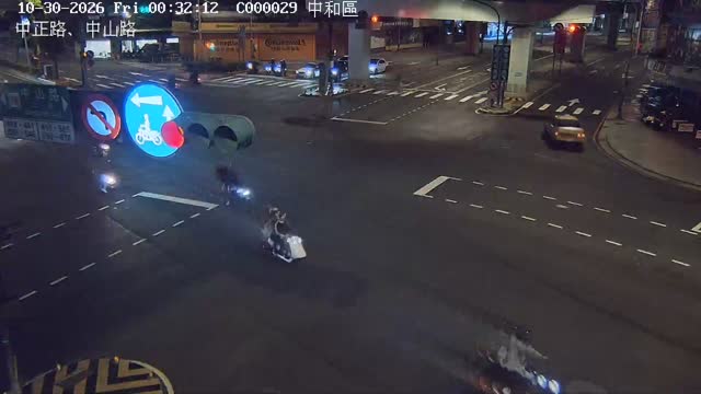 中和區中正路、中山路