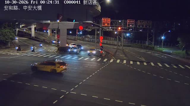 新店區安和路、中安大橋