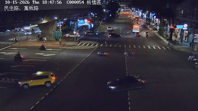板橋區民生路、萬板路
