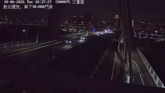 新北環快，南下3K+880門架