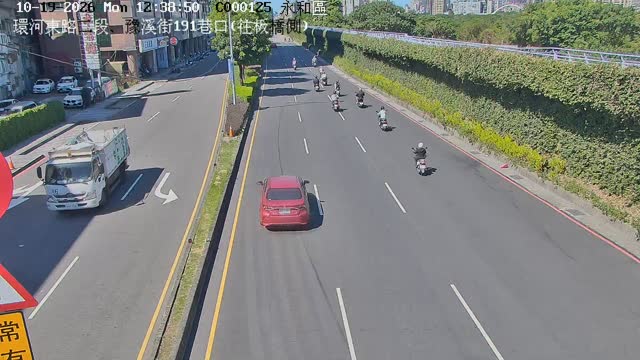 永和區環河東路二段、豫溪街191巷口(往板橋側)