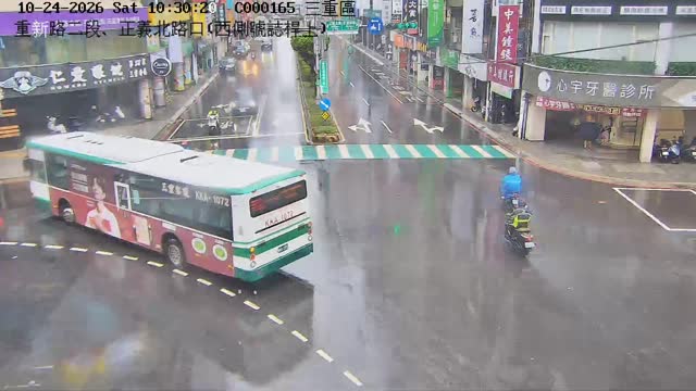 三重區重新路二段、正義北路口(西側號誌桿上)