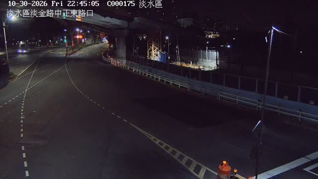 淡水區淡金路中正東路口