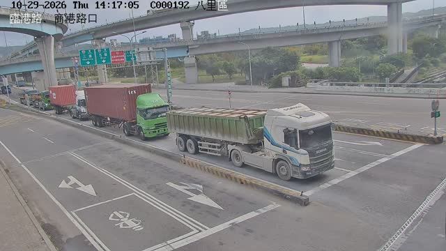 八里區臨港路商港路口