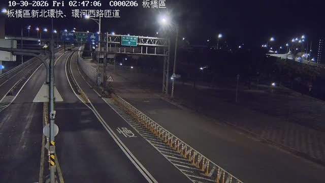板橋區新北環快、環河西路匝道