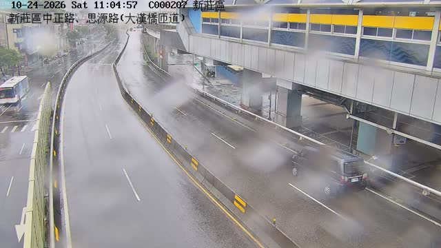 新莊區中正路、思源路(大漢橋匝道)