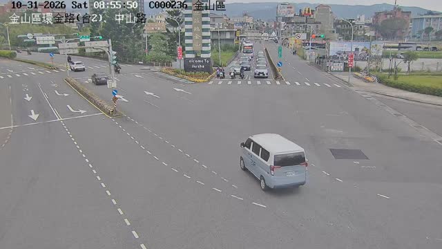 金山區環金路(台2)、中山路