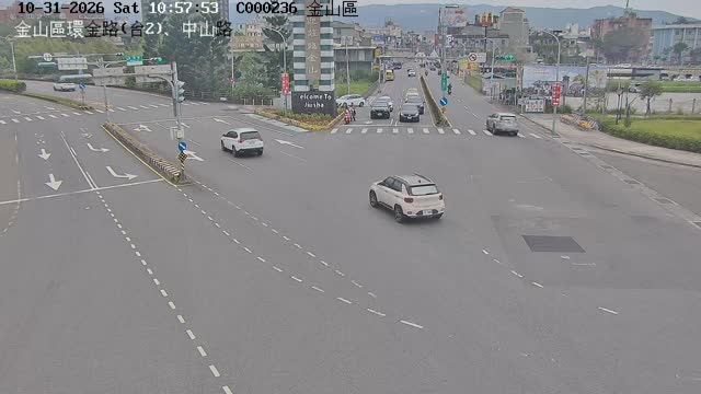 金山區環金路(台2)、中山路