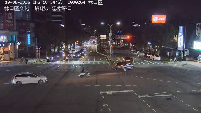 林口區文化一路1段、忠孝路口