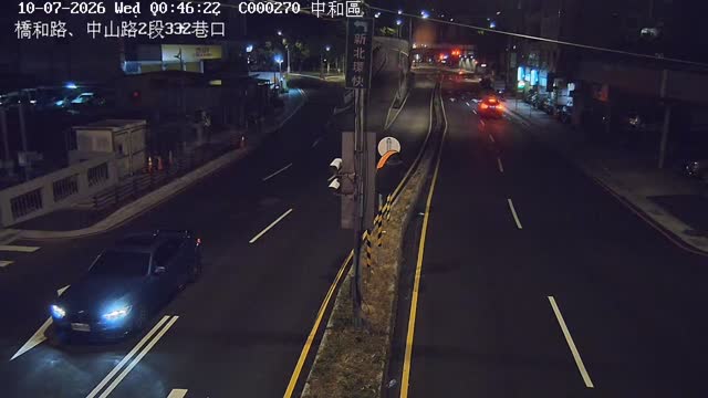 中和區橋和路、中山路2段332巷口