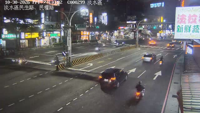 淡水區民生路民權路