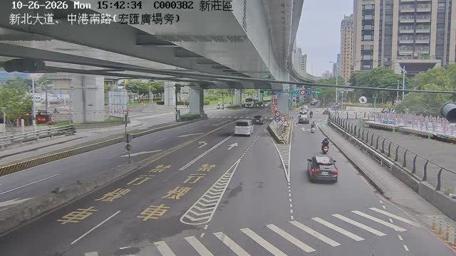 新北大道、中港南路(宏匯廣場旁)