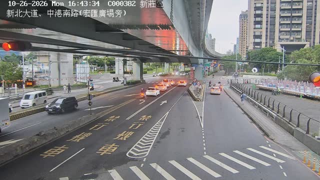 新北大道、中港南路(宏匯廣場旁)