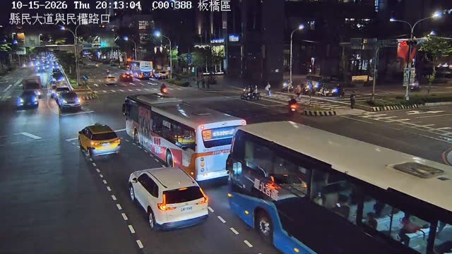 板橋區縣民大道與民權路