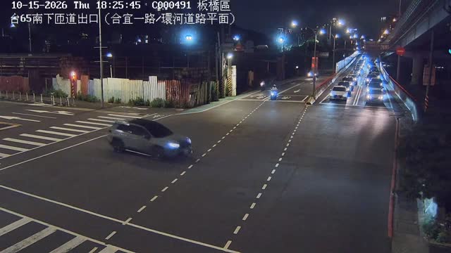 台65南下匝道出口(合宜一路/環河道路平面)