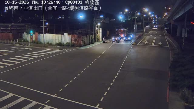 台65南下匝道出口(合宜一路/環河道路平面)