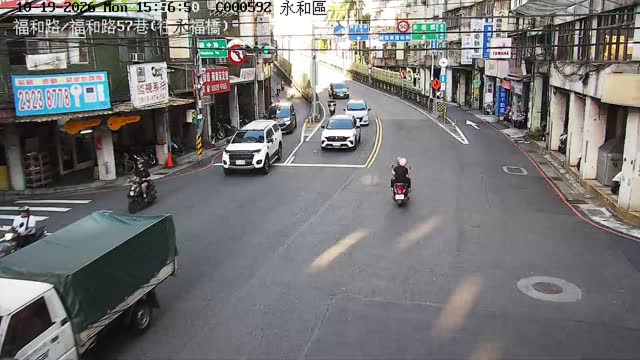 福和路、福和路57巷(往永福橋)