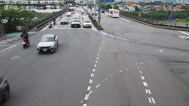 環河路、安康路(往碧潭大橋)