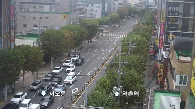 龜山站十字路口